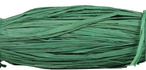 Natural raffia 50g – Jade green