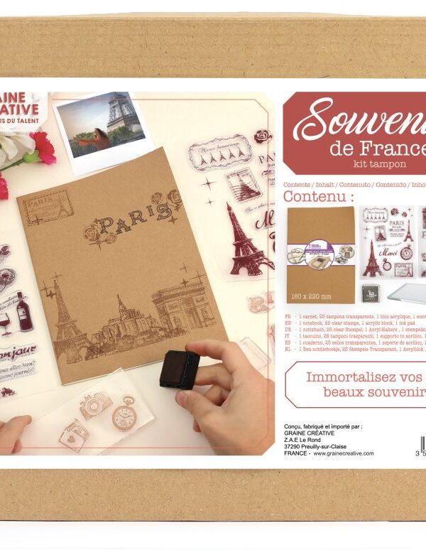 Stamps kit Memories of France