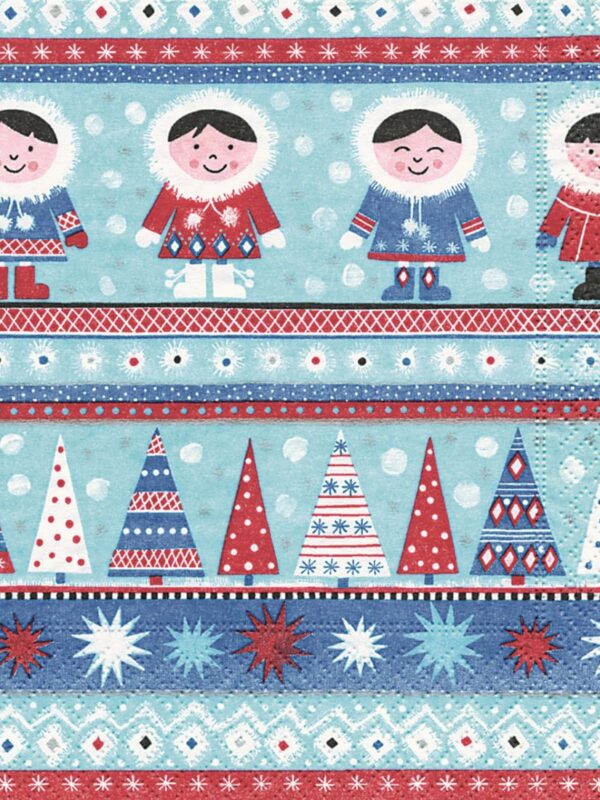 Napkins 33 cm x 33 cm – Nordic Xmas (20 pcs)