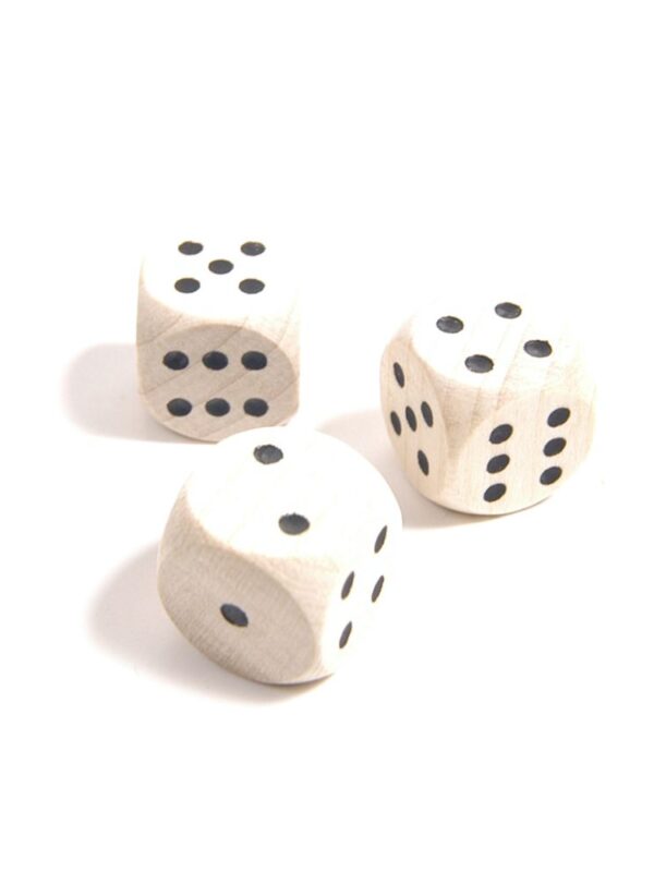 Dice 16/16 set of 3 pcs
