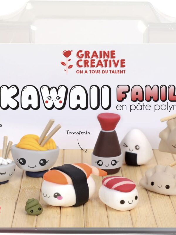 Fimo kit – Kawaii family Asian flavours
