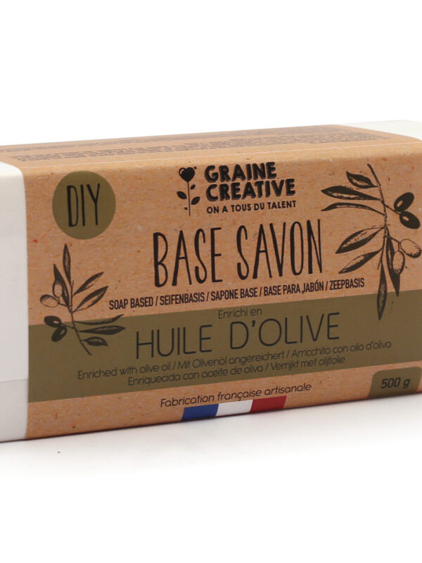 Soap base 500g – Natural olive