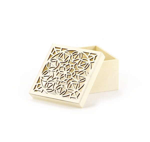 Wooden box 105 mm x 60 mm x 105 mm – Mandala