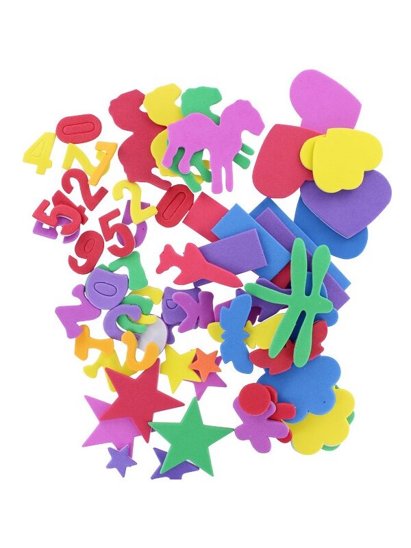 Eva stickers 365 pcs 8 bags assorted