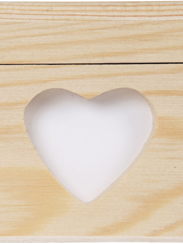 Heart cut box 80 x 80 x 70 mm