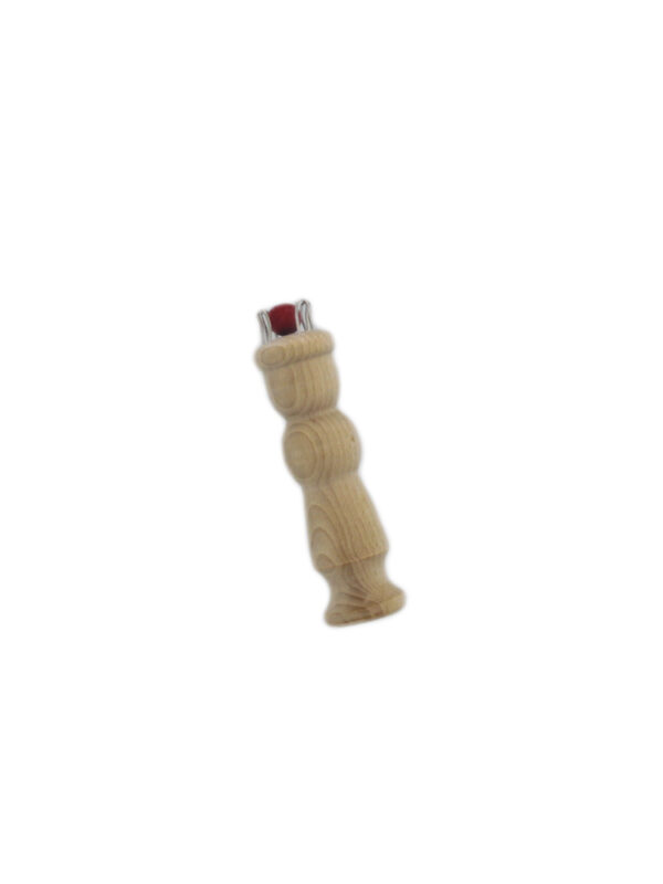 Wooden knitting doll normal + needle