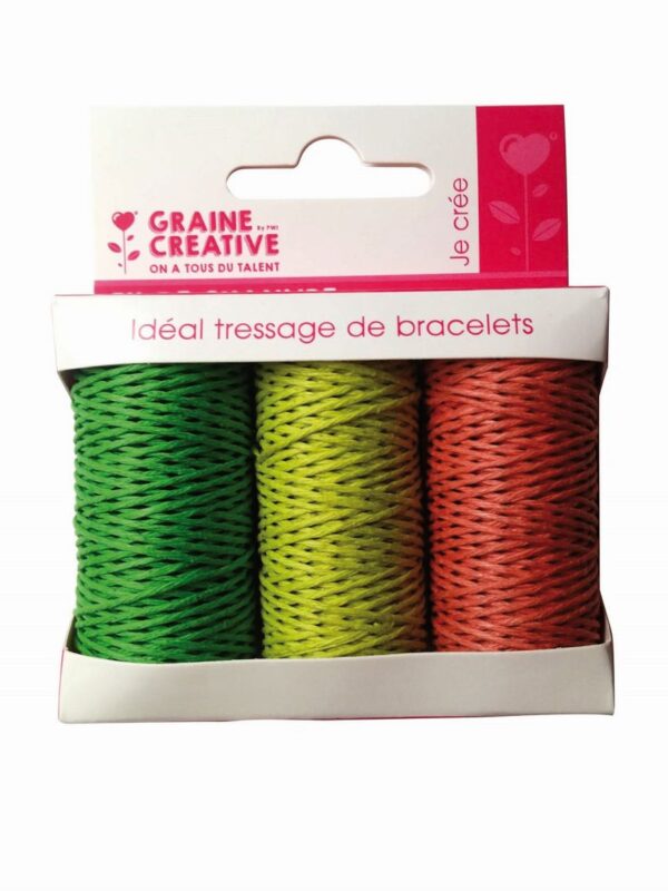 Thread spools 20m – Forest (3 pcs)