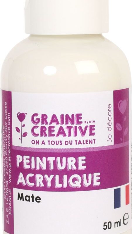 Acrylfarbe 50 ml weiß
