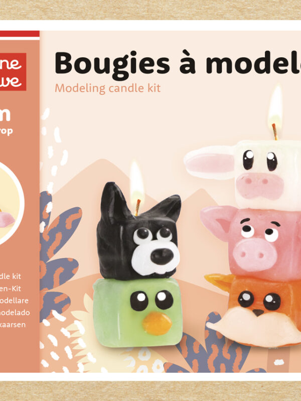 Modeling candle kit – Totem animals 2