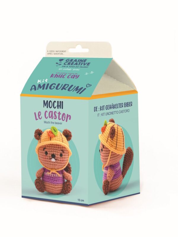 Minigurumi kit – Beaver