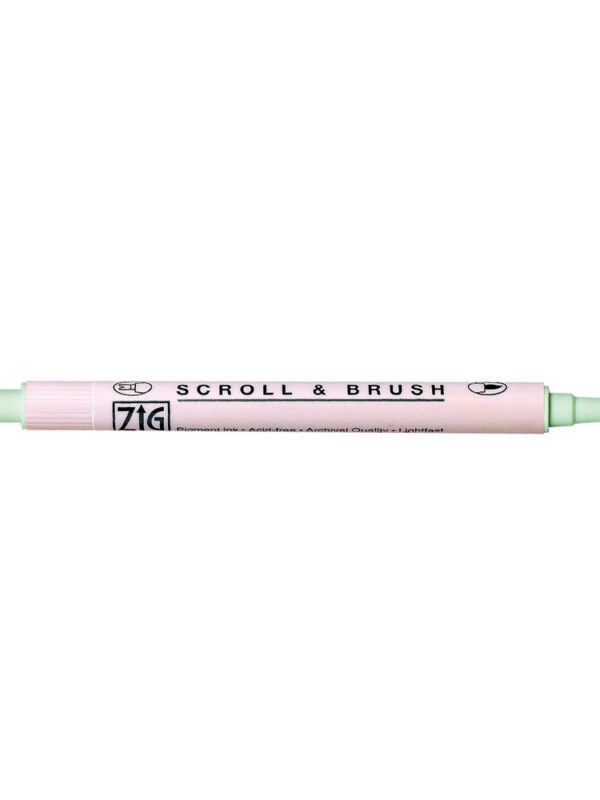 ZIG Scroll & Brush – helles Mint