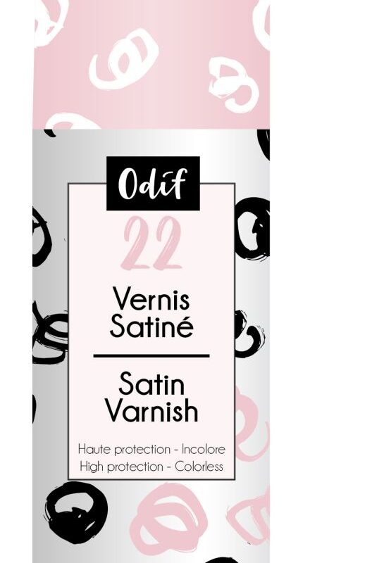Satin varnish spray 250ml