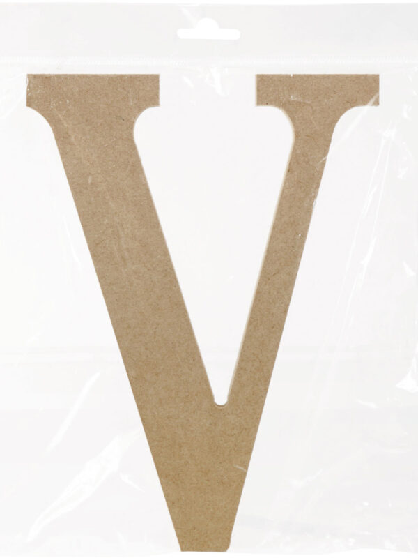 Lettre MDF 220 mm x 12 mm - V