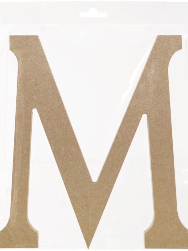 MDF letter 220 mm x 12 mm - M
