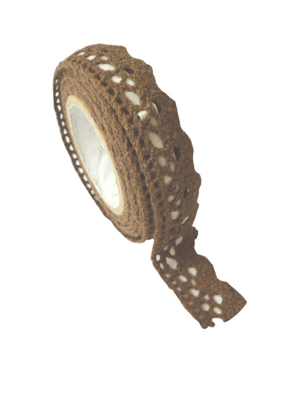 Kantband 2,5 m x 17 mm – Chocoladebruin