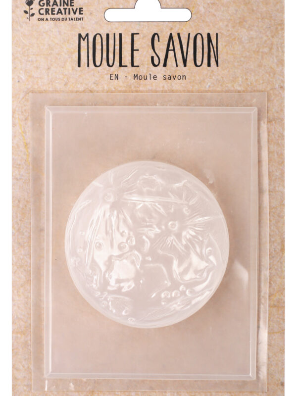Mini soap mould 60mm x 20mm – Moon