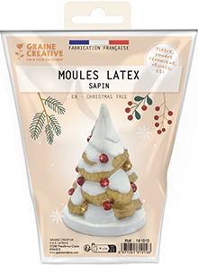 Latex casting mold 120 mm – Christmas tree