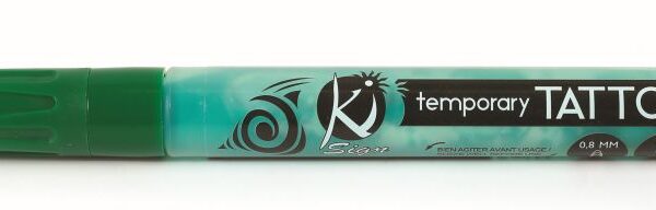 Marqueur pour tatouage temporaire 6 ml – Vert perle