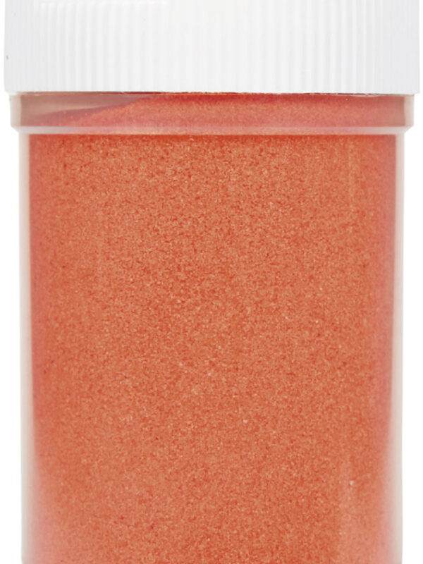 Jar colored sand 230 g – Dark orange no. 34