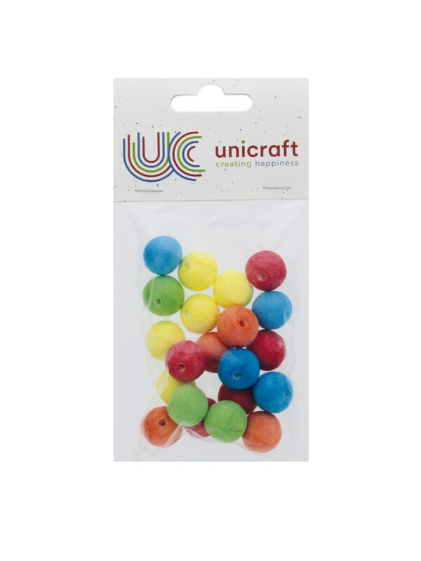 Boule à souffler 18 mm - couleurs assorties (20 pièces)