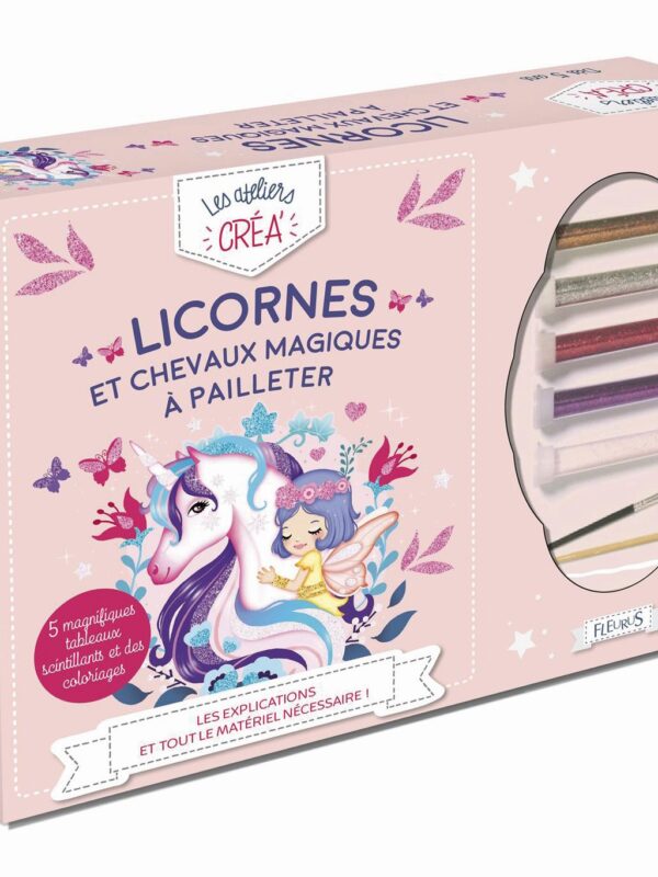 Book FR – Unicorns and magical horses to glitter