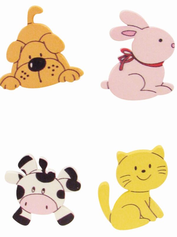 Autocollants - Animaux (4 pièces)