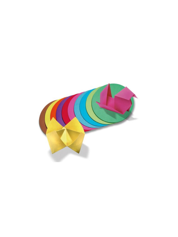 Round folding paper 8 cm P/500 mix