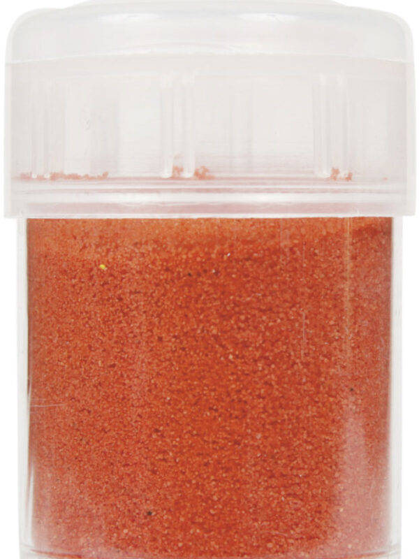 Jar colored sand 45 g – Brick red no. 16