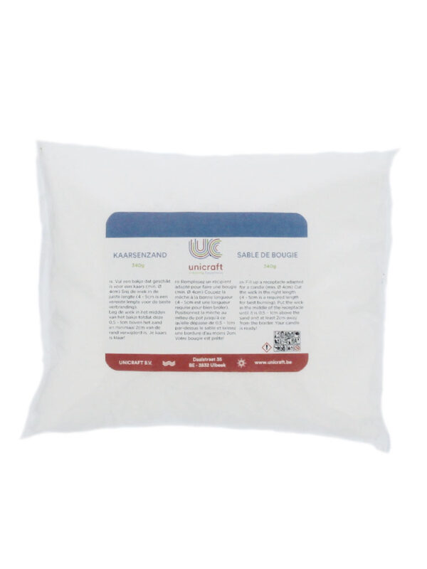Candle sand 340 g white