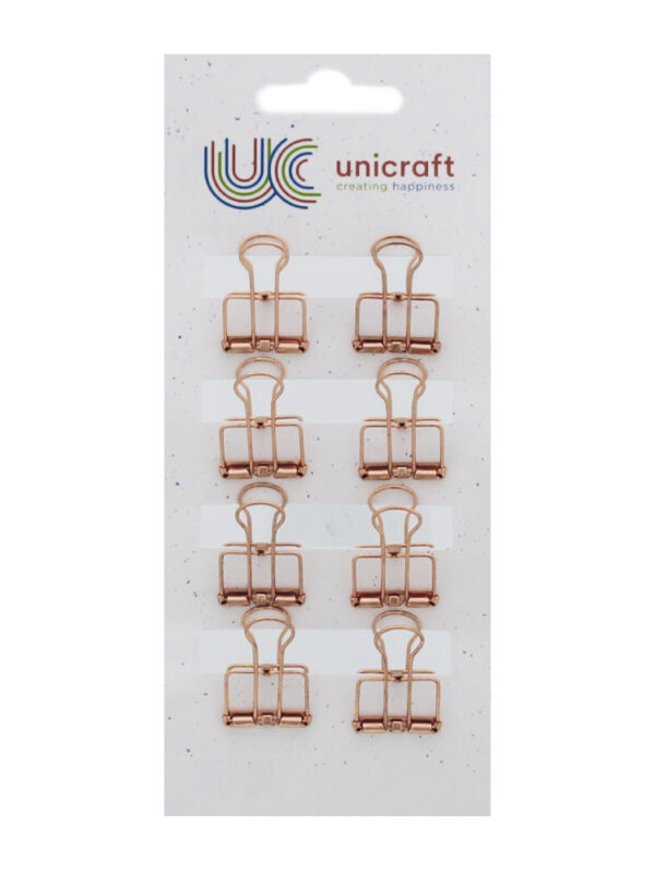Decorative clip – Copper (8 pcs)