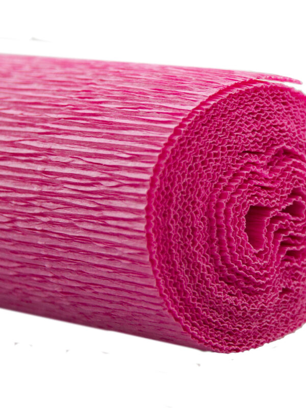 Florist crepe 50 cm x 250 cm – Fuchsia