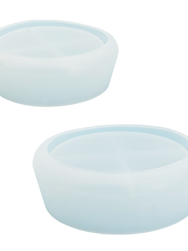 Silicone mould round bowls set Reslin