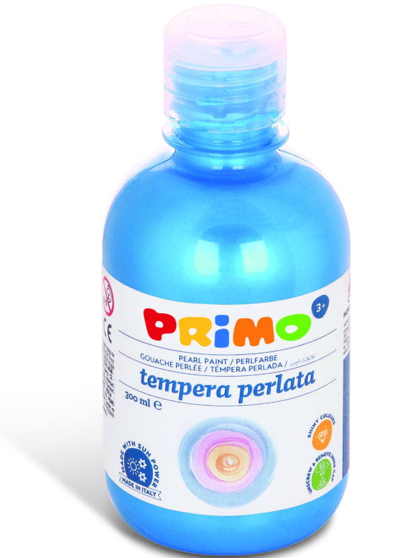 Gouache paint 300ml pearlescent blue
