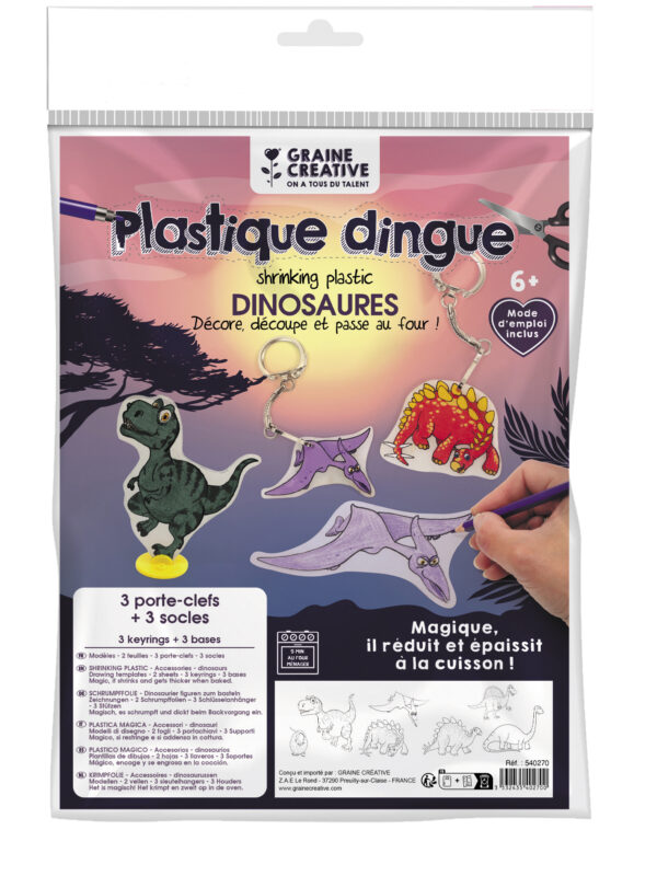 Shrink plastic kit – Dino
