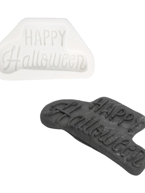 Silicone mould Happy Halloween