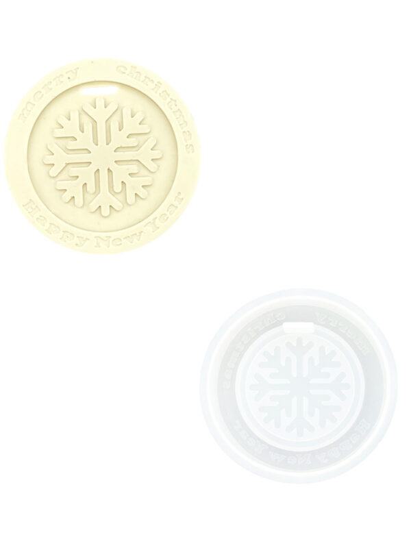 Moule en silicone pour cintre flocon de neige