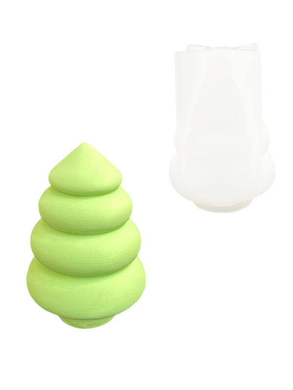 Silicone mould playful Christmas tree