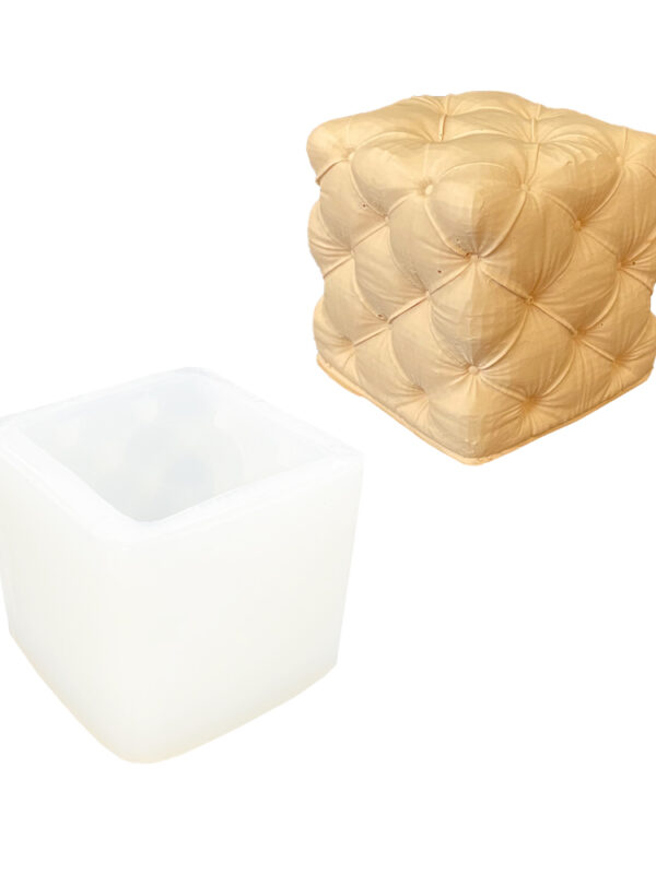 Moule en silicone pour canapé cube