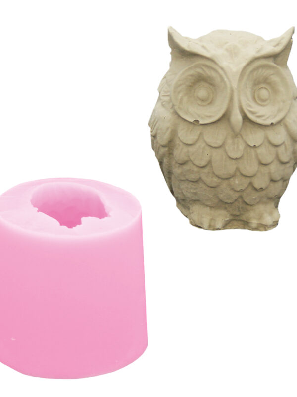 Silicone mould small owl
