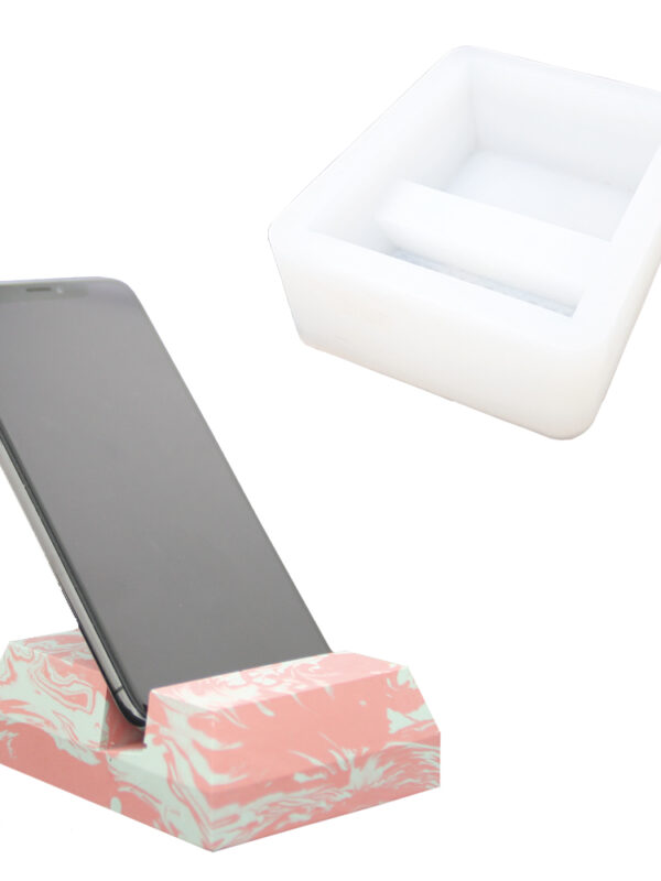 Silicone mould phone holder