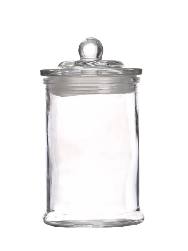 Glass candy jar Ø 100 mm x 180 mm