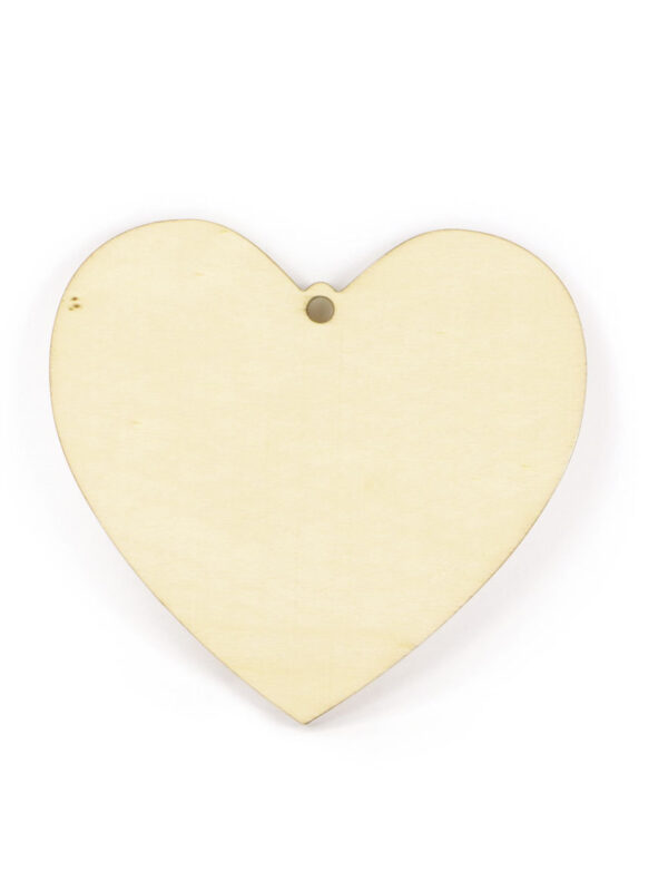 Heart to decorate 120 x 110 x 4 mm