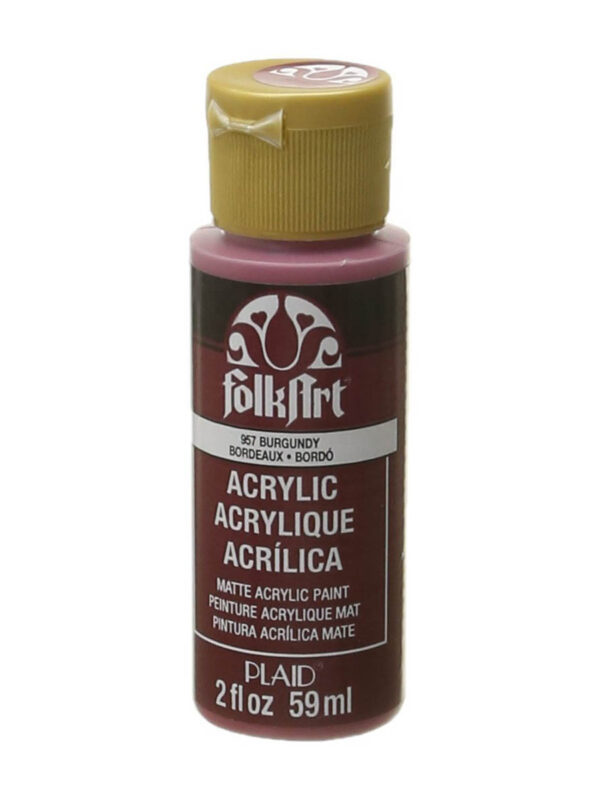 FolkArt Acrylfarben 59 ml Burgunderrot