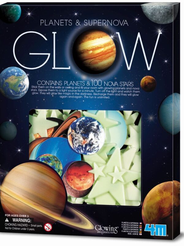 4M fosfo nova – Planeten & supernova 9 planeten & 100 sterren