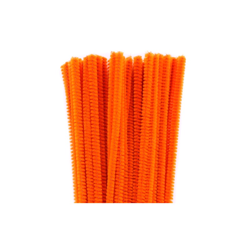 APLI – Lot De 50 Chenilles Colorées Pour Travaux Manuels – Ø 6 Mm X 300 Mm – 5 Couleurs : Vert, Jaune, Bleu, Blanc, Rouge