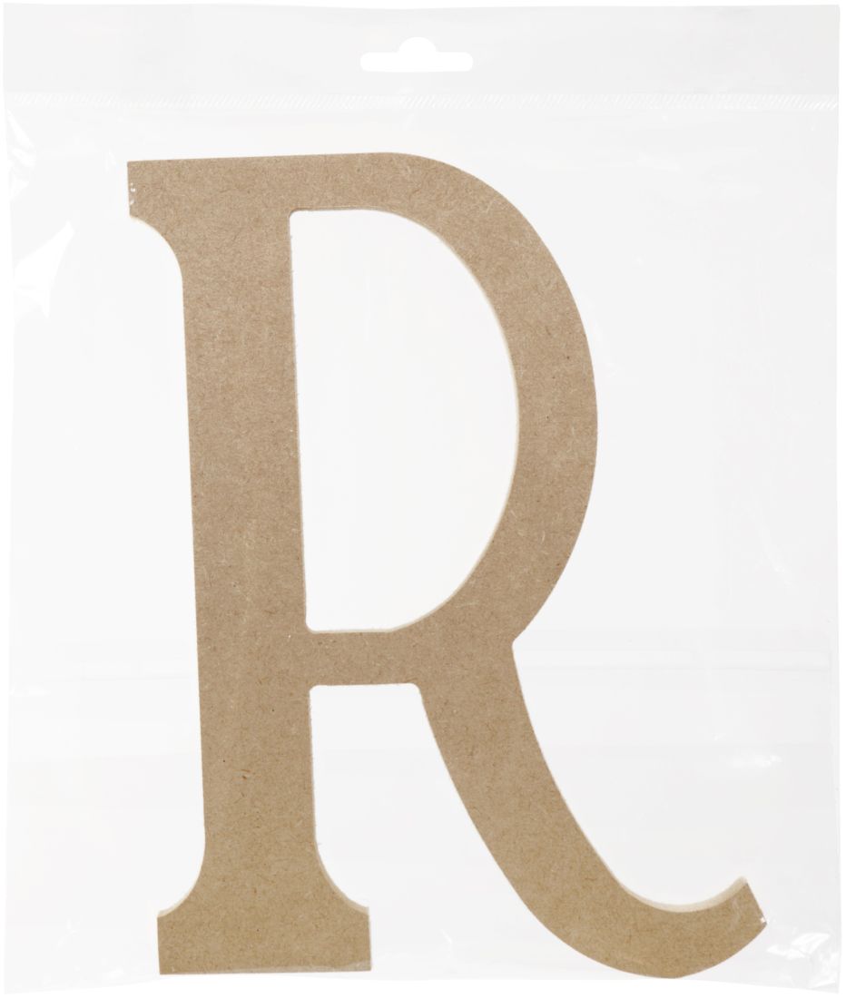MDF-letter 220 mm x 12 mm - R - Unicraft